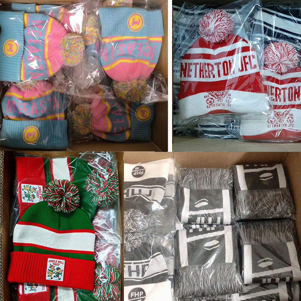 Custom Jacquard beanies